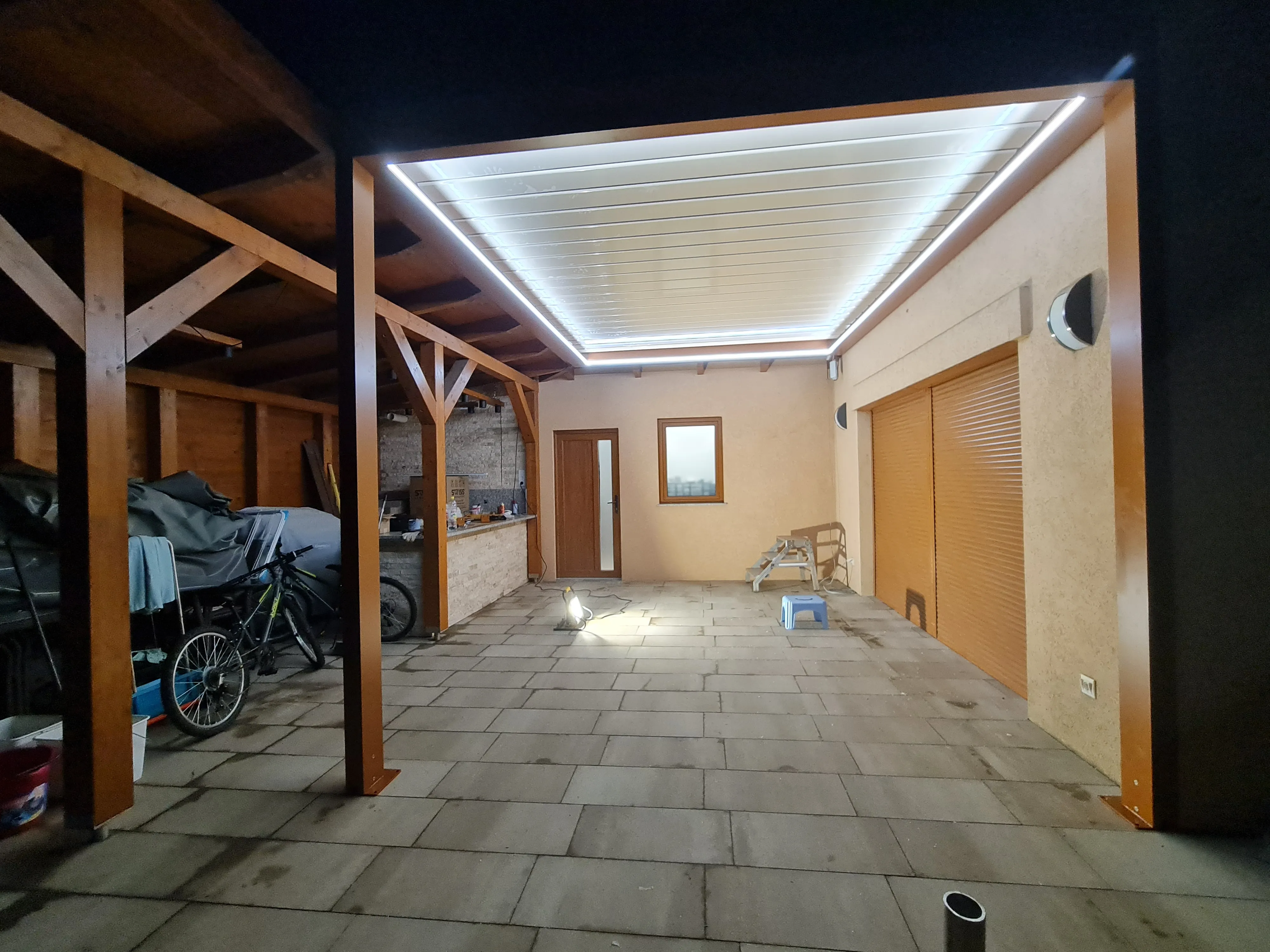 Bioklimatikus (sunguard) pergola tervezése és telepítése Budapesten, 2022-ben