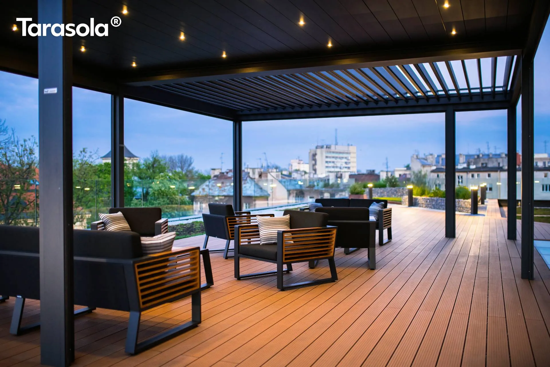 Bioklimatikus (sunguard) pergola tervezése és telepítése Budapesten, 2022-ben