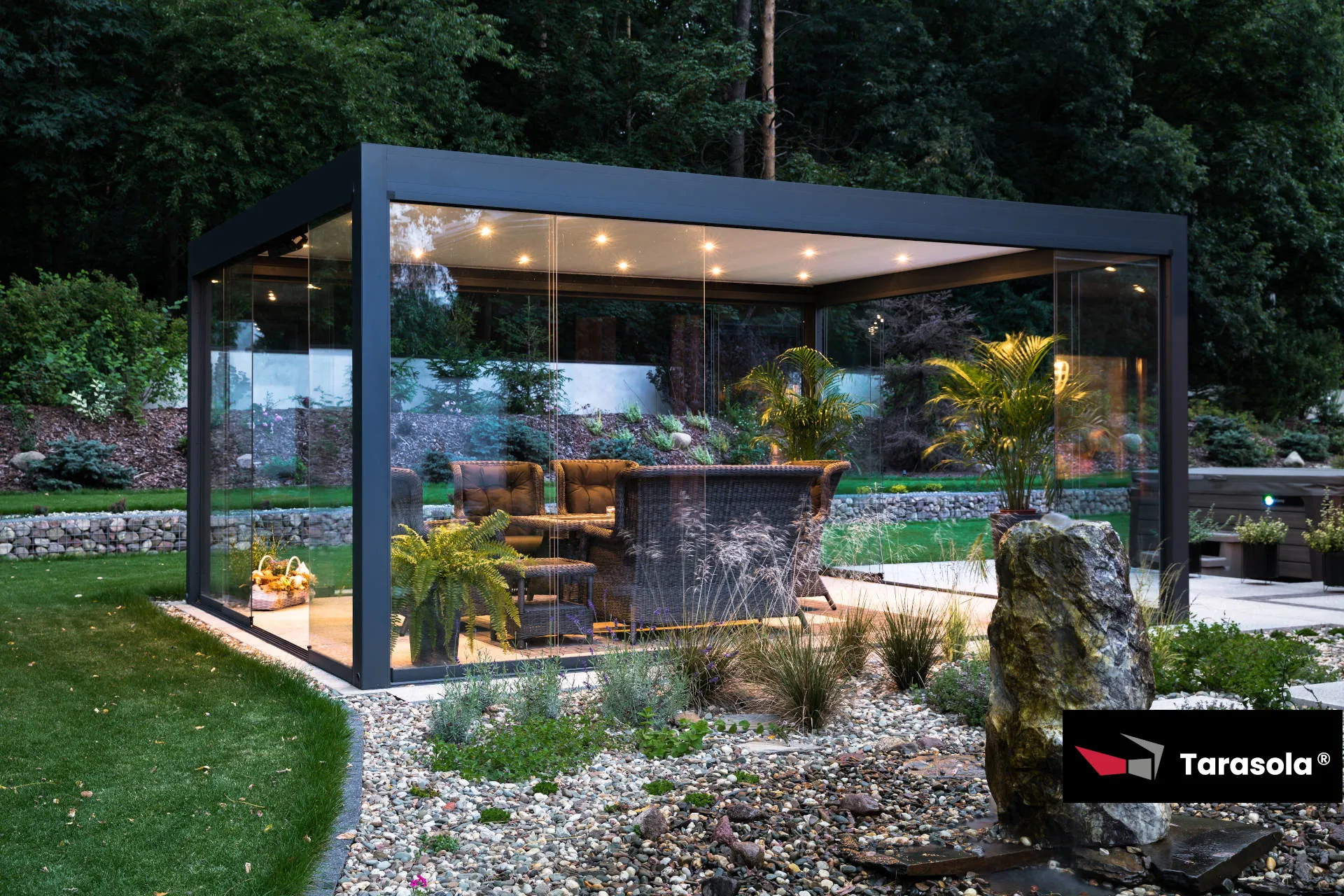 Bioklimatikus (sunguard) pergola tervezése és telepítése Budapesten, 2022-ben